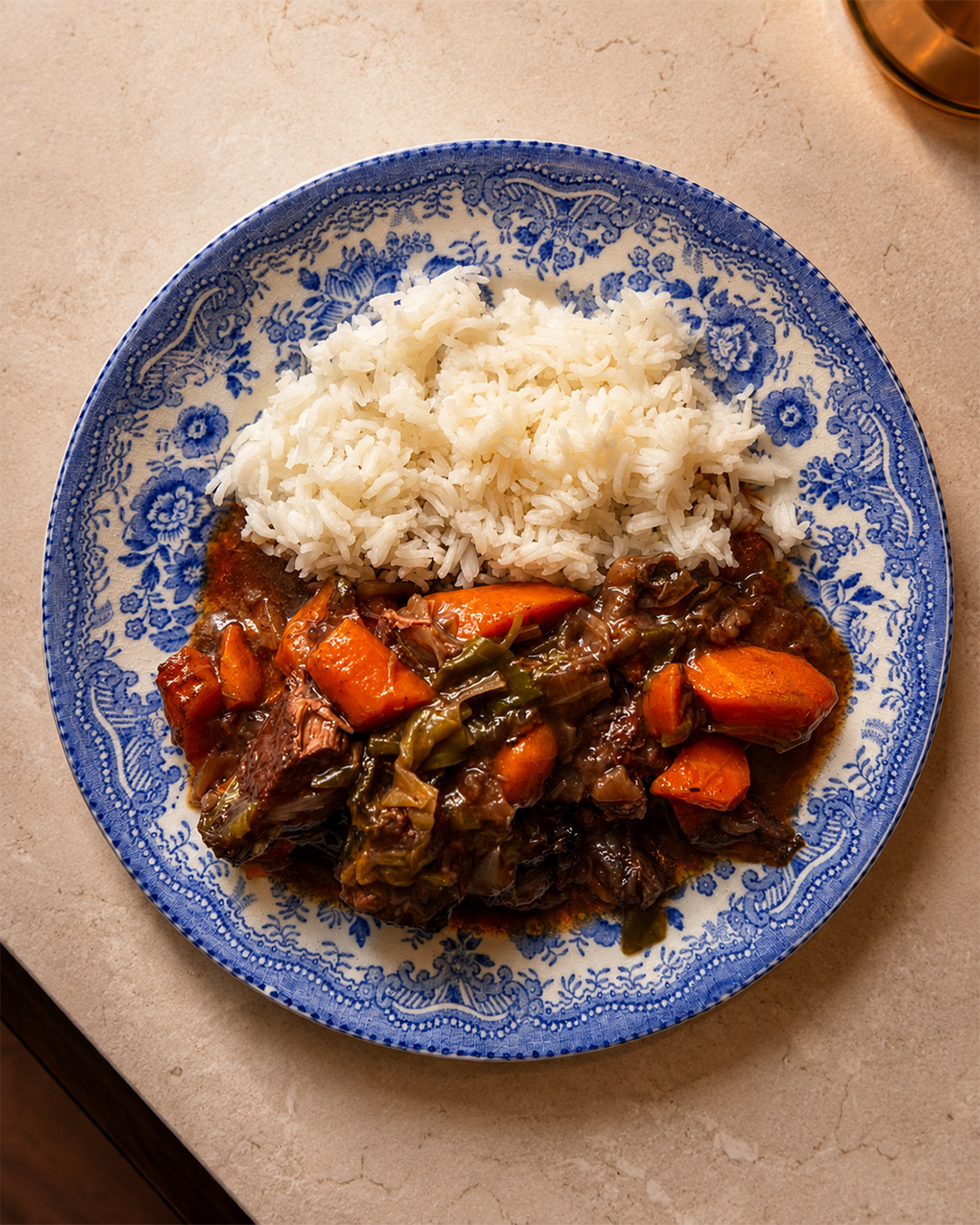 Bœuf mijoté aux carottes